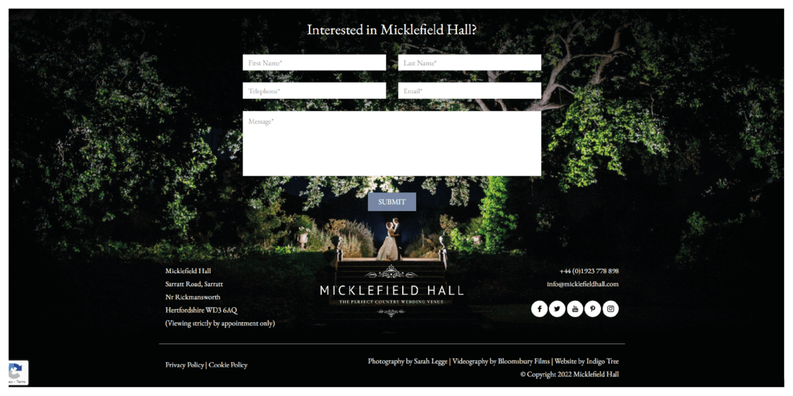 Micklefield Hall website