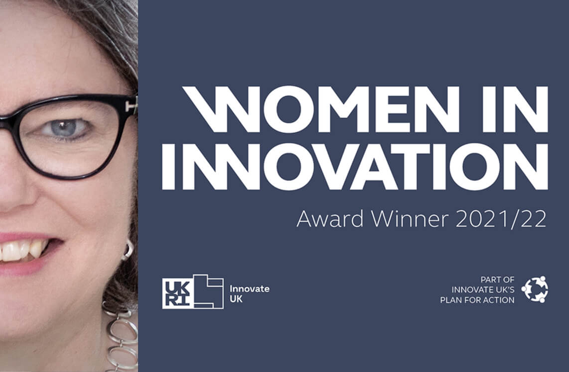 Louise is a Women in Innovation Award Winner!